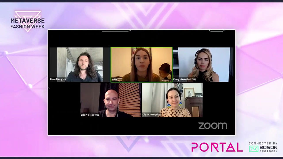 Storytelling in Web3 commerce @ Metaverse Fashion Week / Boson Portal
